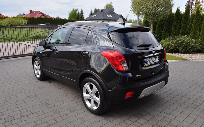 Opel Mokka cena 45900 przebieg: 136000, rok produkcji 2015 z Przasnysz małe 106
